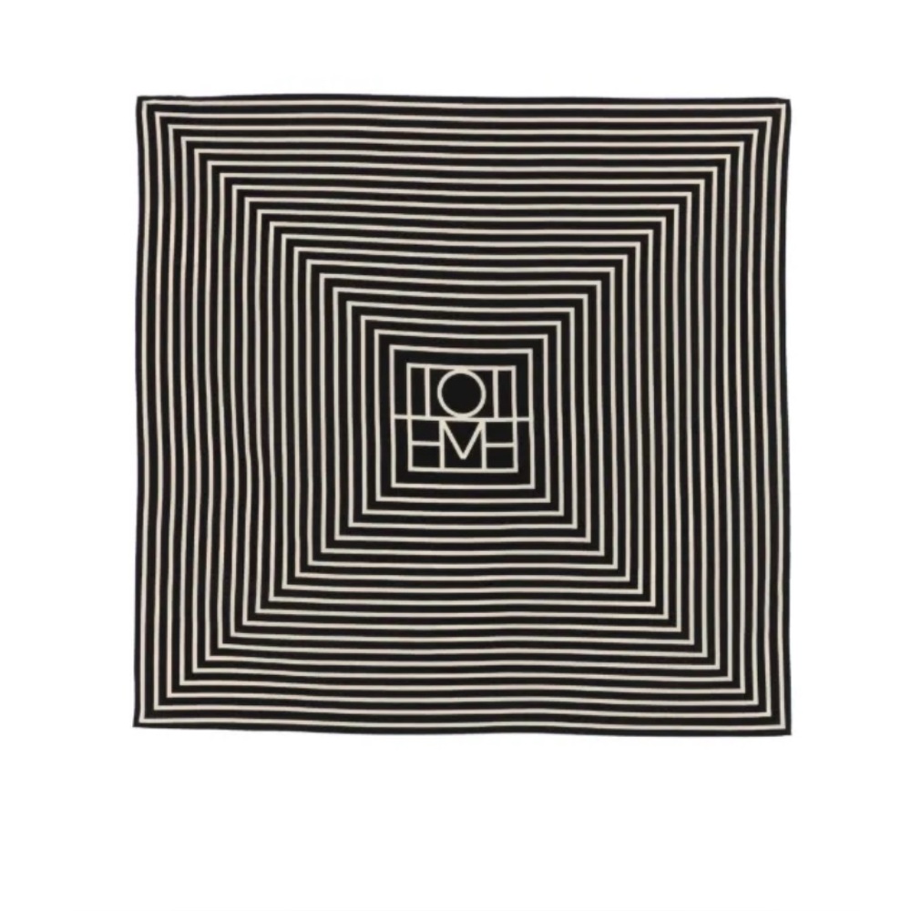 Toteme 100% Silk Scarf New with Tags